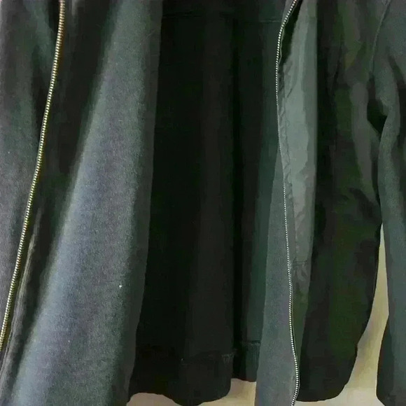 Ladies‎ Banana Republic blue jacket nylon and knit. Size large. - Picture 5 of 10